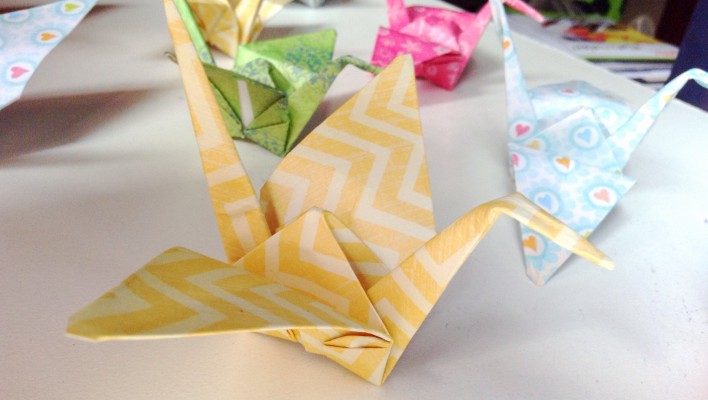 Thousand origami cranes